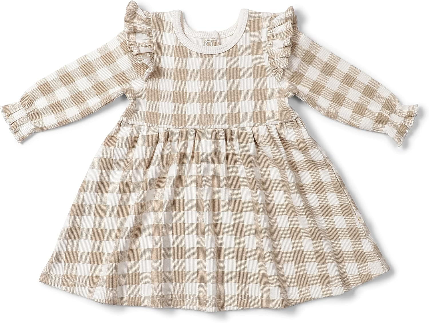 GOTS Organic Cotton Dress Girls Twirly Dress Play Party Holiday Dinner Toddler Baby Girl