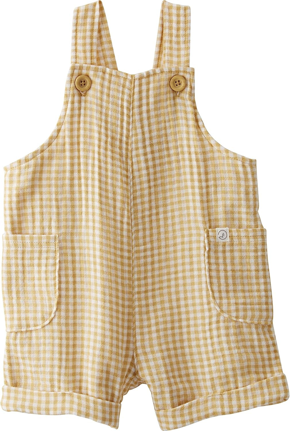 Unisex-Baby Organic Cotton Gauze Shortall