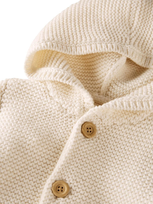 Baby Organic Signature Stitch Cardigan